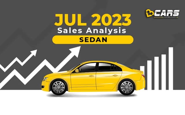 July 2023 Sales Analysis Sedan; YoY, MoM Change