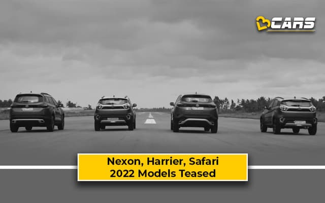 Tata Motors Tease 2022 SUVs