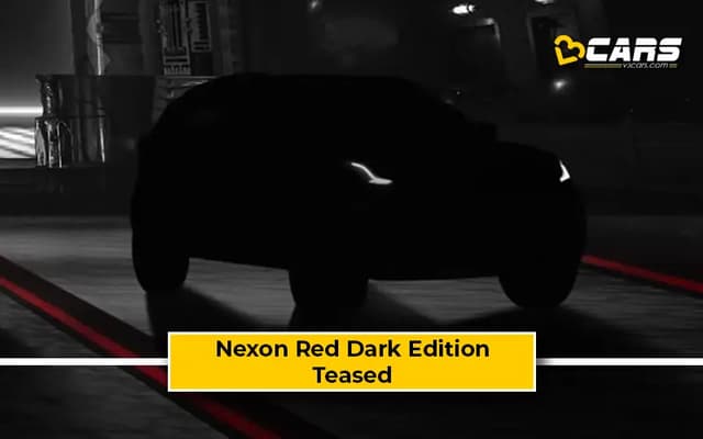 Tata Nexon Red Dark Edition