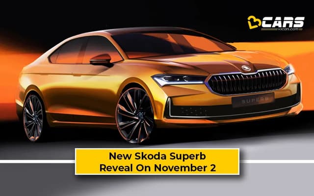 New Skoda Superb Sketche