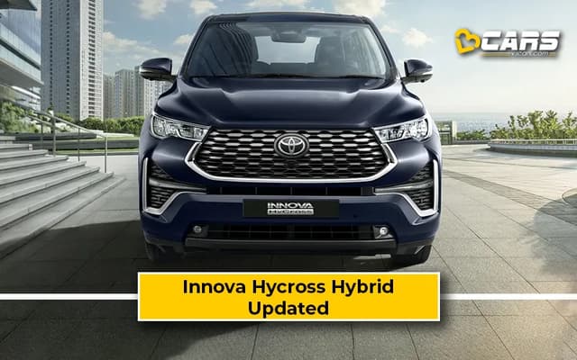 Toyota Innova Hycross Gets AVAS Pedestrian Alert System