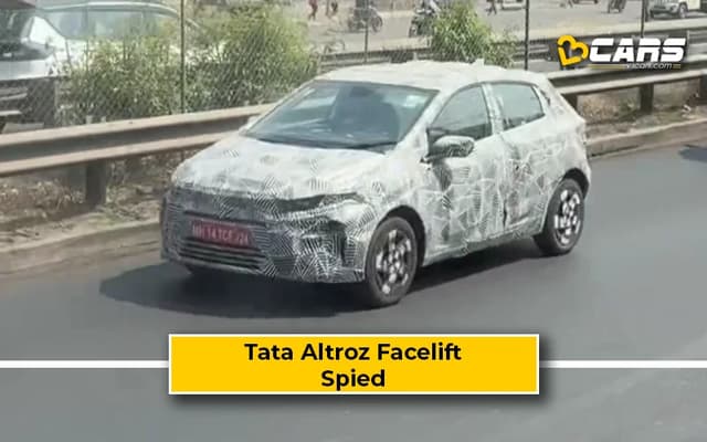 2025 Tata Altroz Facelift Spied Ahead Of 2025 Launch