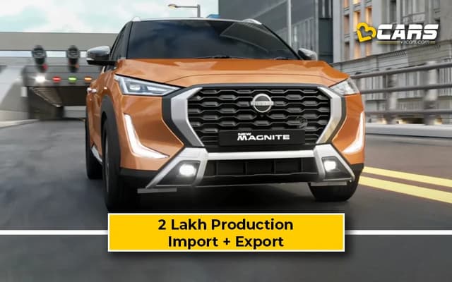 Nissan Magnite Achieves 2 Lakh Production Milestone