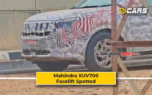2025 Mahindra XUV700 Facelift Spied With Triple Screen Layout