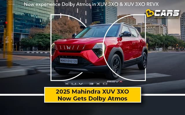 2025 Mahindra XUV 3XO Updated With Dolby Atmos Audio