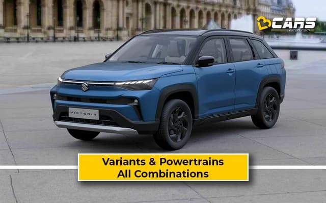 All Maruti Suzuki Victoris Engine-Transmission-Variant Combinations