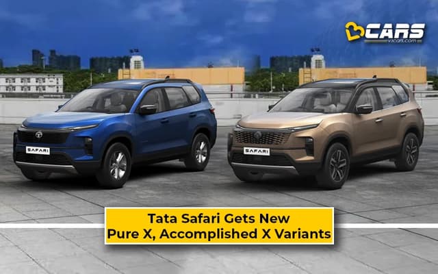 2025 Tata Safari Variant Lineup Revised Yet Again