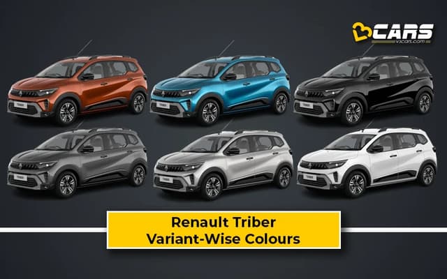 2025 Renault Triber – All Exterior Colour Options (Variant-Wise)