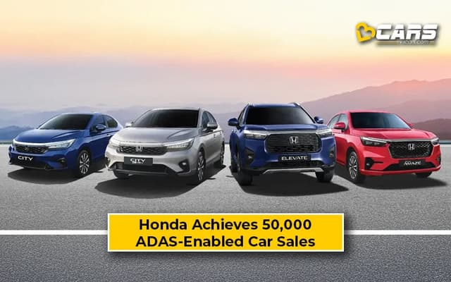Honda Achieves 50,000 ADAS Car Sales Milestone In India