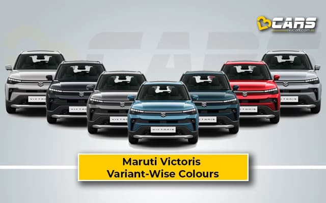 2025 Maruti Victoris – All Exterior Colour Options (Variant-wise)