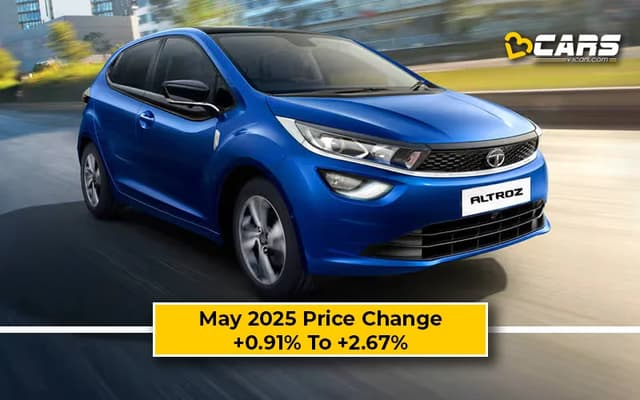Tata Altroz 2025 Price Change — Hiked By Up To 20k