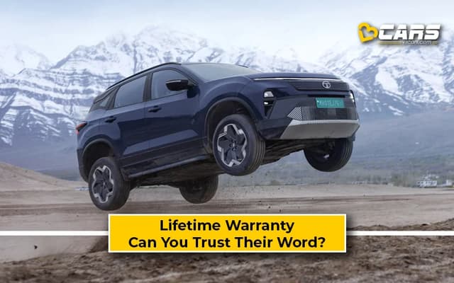 Tata Harrier EV Gets Lifetime Warranty On Battery Pack