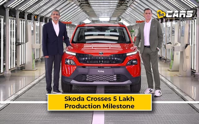 Skoda Crosses 5-Lakh Production Milestone In India In 25 Years