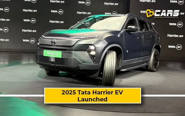 2025 Tata Harrier EV Launched At Rs. 21.49 Lakh
