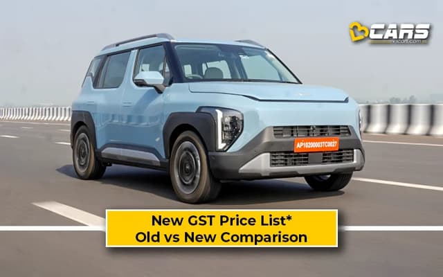 Kia Syros — New GST Rate List