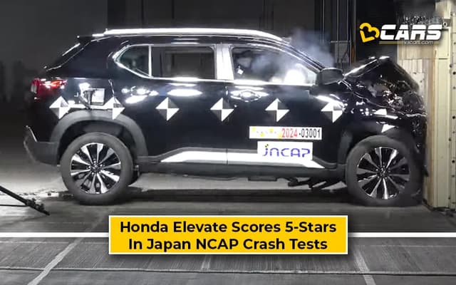 2025 Honda Elevate Scores 5-Star Safety Rating In Japan NCAP