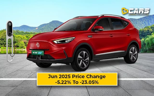Breaking: MG ZS EV 2025 Price Change — Dropped By Up To 6.14 Lakh