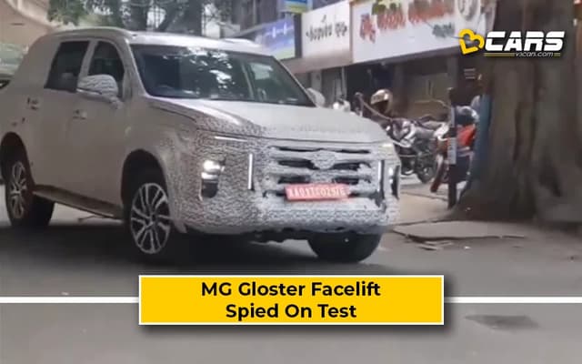 MG Gloster Facelift