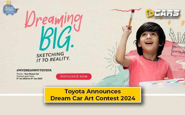 Toyota Announces Dream Car Art Contest 2024