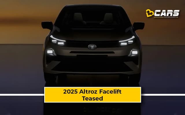 2025 Tata Altroz Facelift Teased Ahead Of May Launch