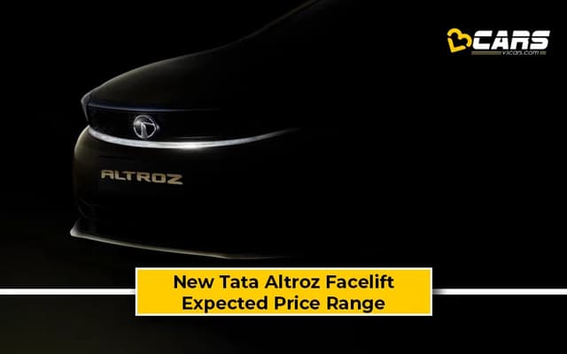 2025 Tata Altroz Facelift Expected Price Range In India