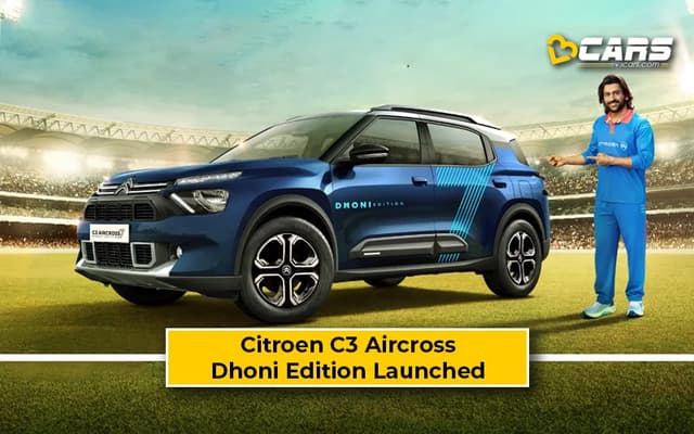 Citroen C3 Aircross Dhoni Edition