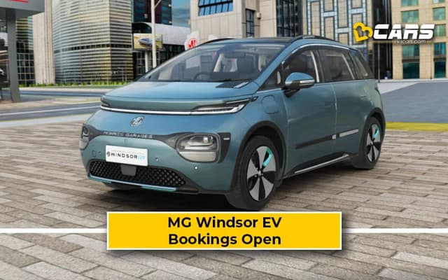 MG Windsor EV Bookings Open