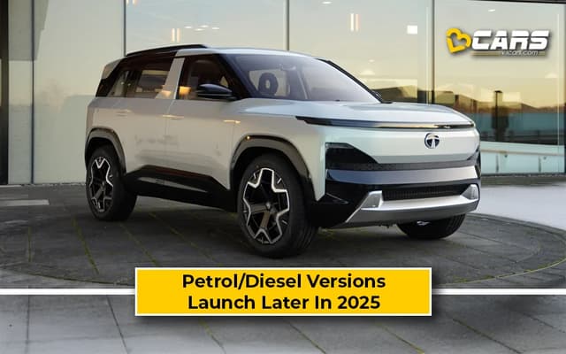Tata Sierra Petrol/Diesel To Launch After EV In 2025