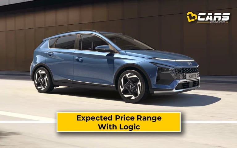 Hyundai Bayon Expected Price Range With Logic