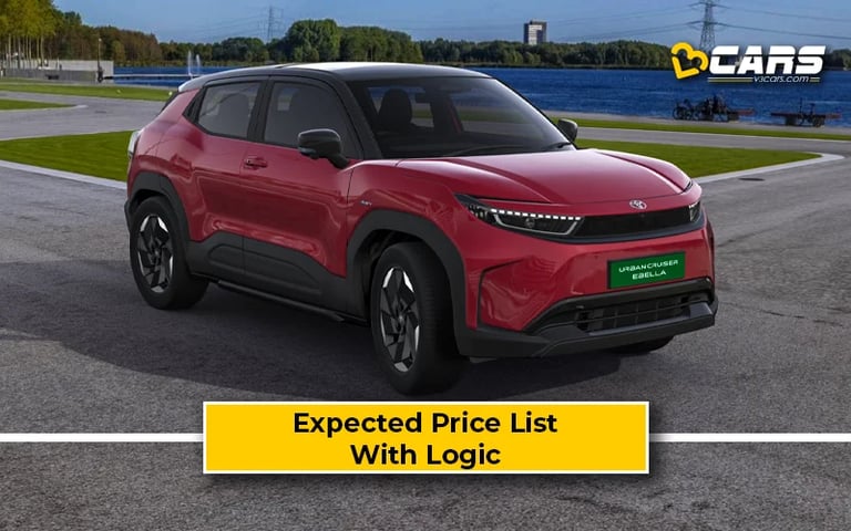 2026 Toyota Ebella Price Expectations — With Logic (EVitara-Based EV)