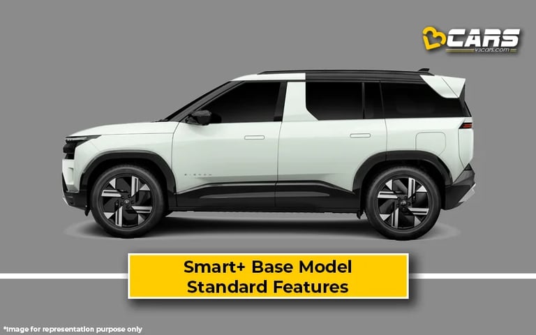 Tata Sierra 2026 Smart Plus Features (Sierra Base Model @ 11.49 lakh)