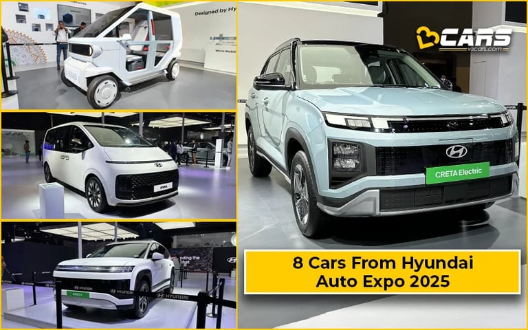 Hyundai Cars At Auto Expo 2025