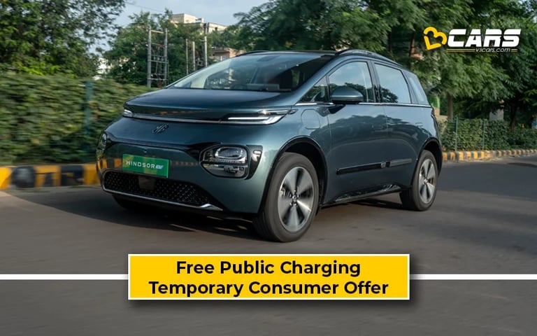 Exclusive: MG Windsor Gets Free Charging Offer In April 2026