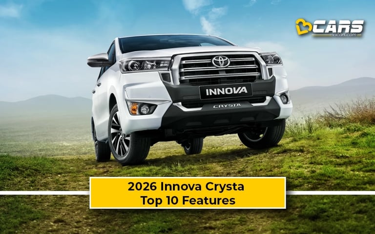 2026 Toyota Innova Crysta Top Features Explained