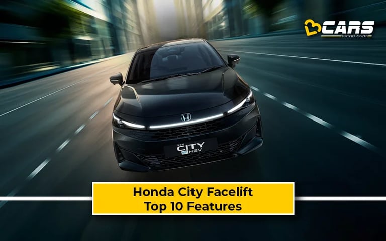 2026 Honda City Facelift Top 10 Features