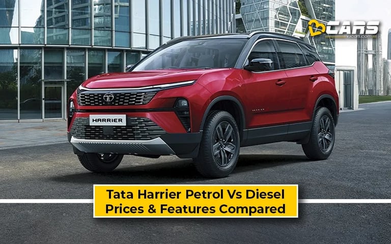 2026 Tata Harrier Petrol Vs Diesel Price, Feature Comparison