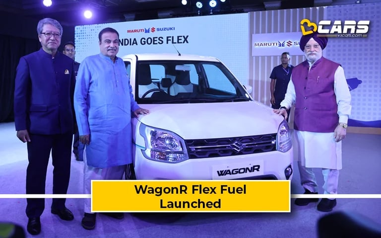 Maruti WagonR Flex Fuel Launched At Rs. 7.24 Lakh