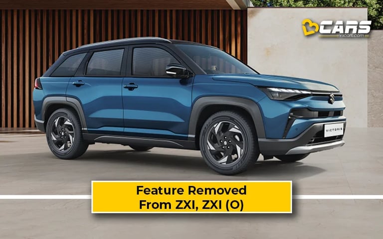 Maruti Victoris ZXI, ZXI (O) Loses This High Value Feature