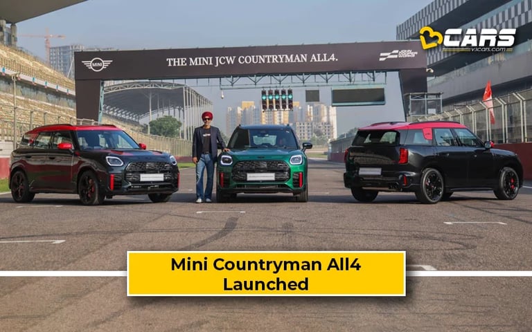 2025 Mini John Cooper Works Countryman All4 Launched In India