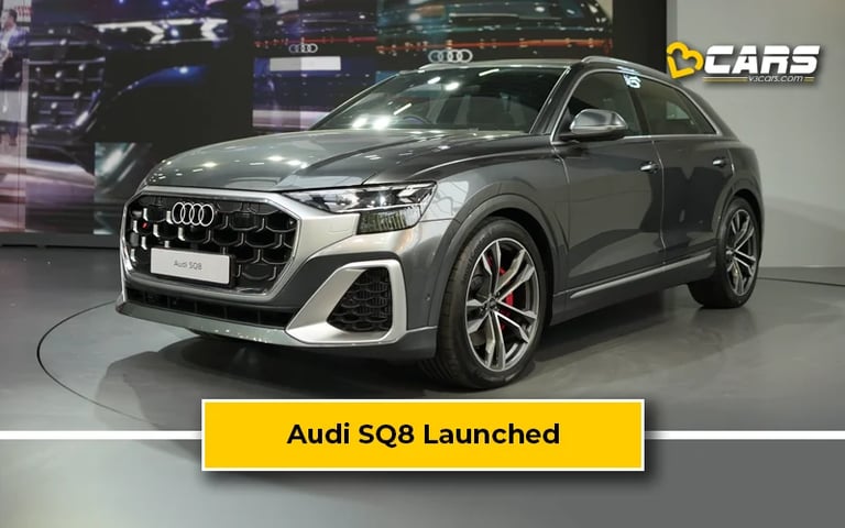Audi SQ8 Launched In India At Rs. 1.77 Crore