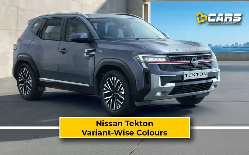 Nissan Tekton – All Exterior Colour Options (Variant-Wise)