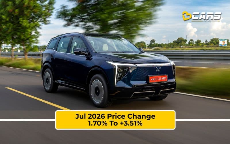 Mahindra XEV 9S 2026 Jul Price Change — Hiked Up To 70K