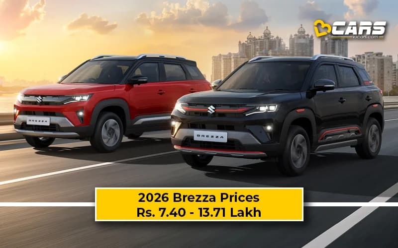 2026 Maruti Brezza Price List - All Variants; Priced From Rs. 7.40 Lakh