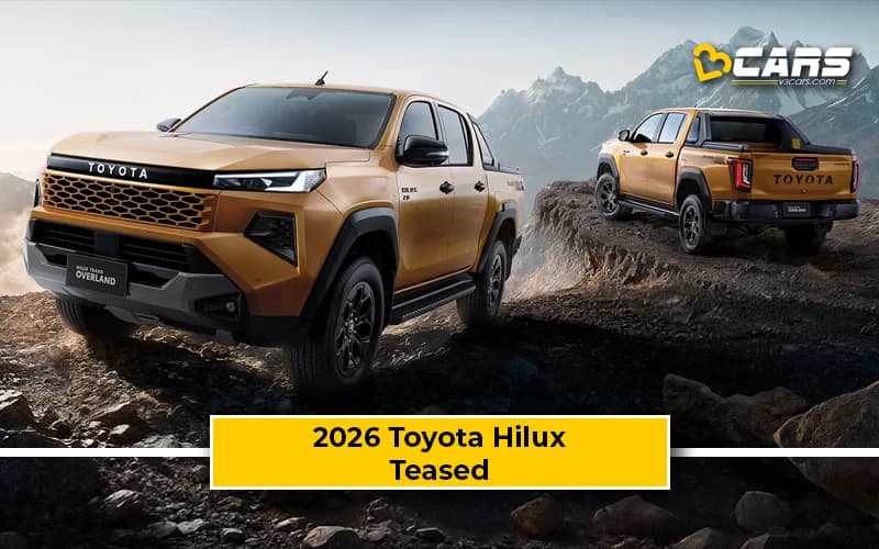 2026 Toyota Hilux Teased Ahead Of July 28 India Launch