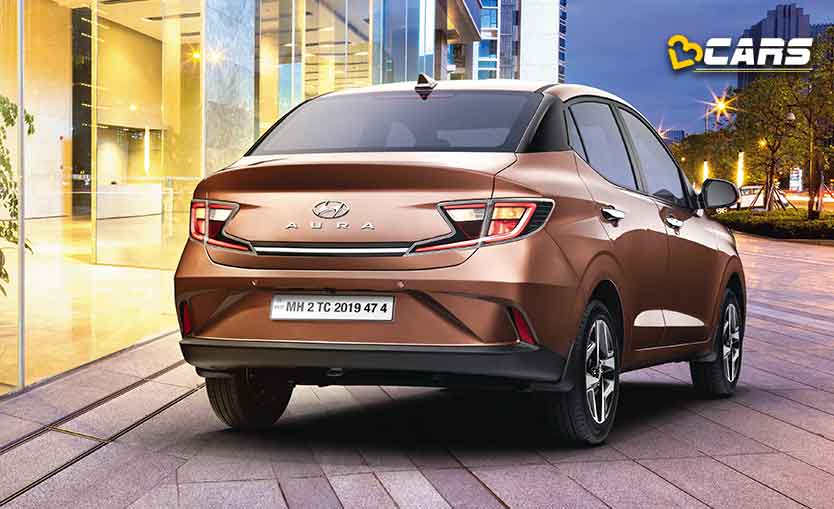 Hyundai Aura To Get A Rear Spoiler In Higher Variants