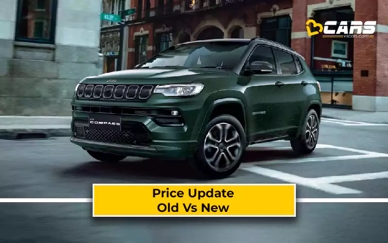 Jeep Compass Petrol Variants Discontinued, New Price List Inside