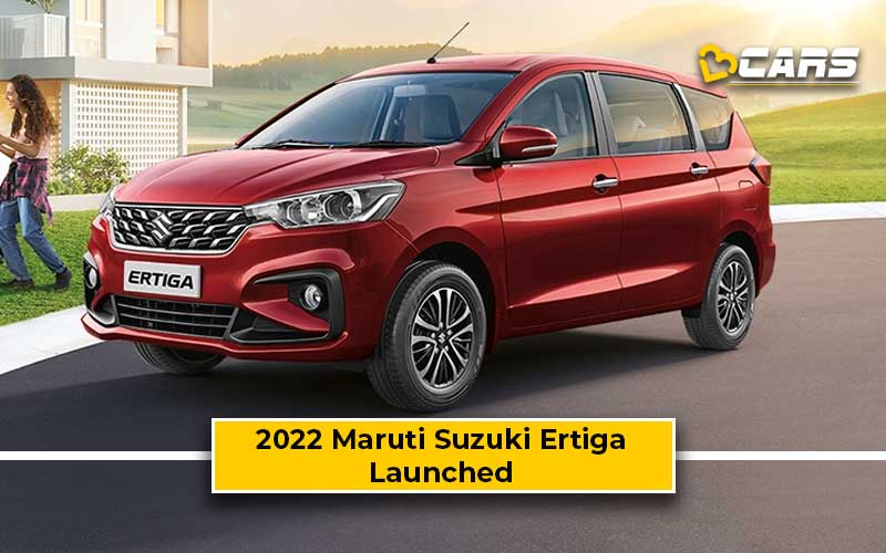 Maruti Suzuki Ertiga 2022 Launched in India Prices, Specs And Features