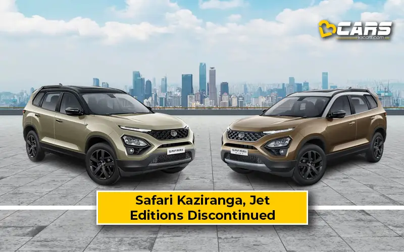 Tata Safari Jet And Kaziranga Editions Discontinued