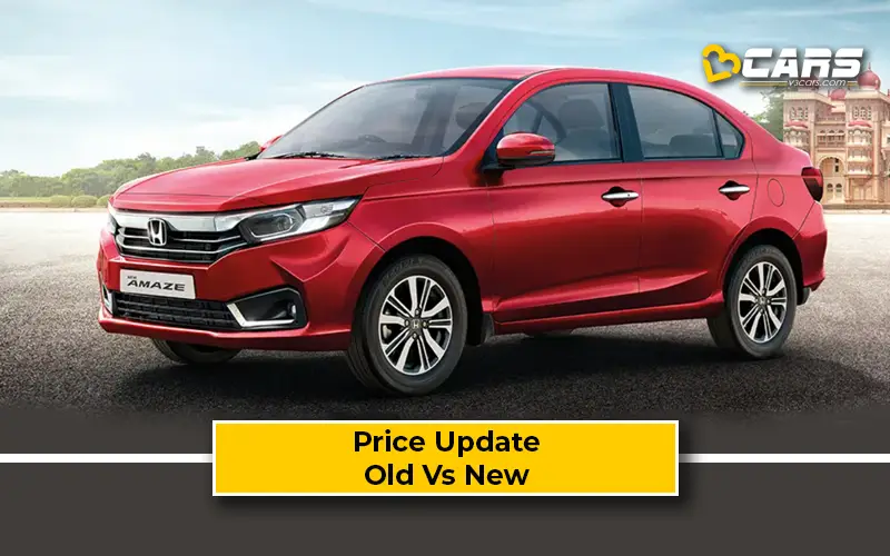 Honda Amaze Increased Prices Inside February 2023