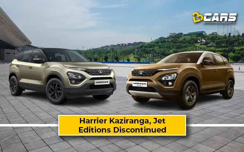 Tata Harrier Jet And Kaziranga Editions Discontinued